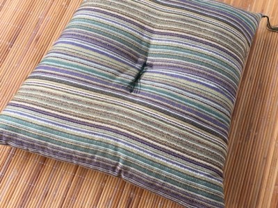 【浅井ふとん店】イス専用座布団『台形ちゃん』/グリーン