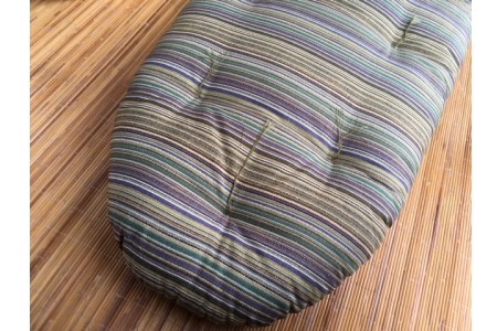 【浅井ふとん店】ちょい寝座布団［松帆どう太くん］/グリーン