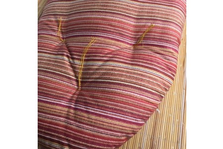 【浅井ふとん店】ちょい寝座布団［松帆どう太くん］/オレンジ