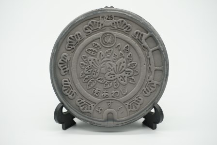 瓦コースター「南あわじ市マンホールデザイン」