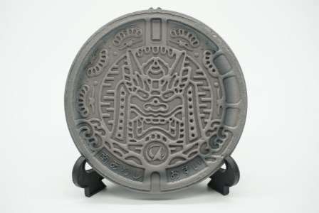 瓦コースター「南あわじ市マンホールデザイン」