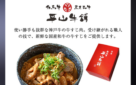 神戸牛  牛すじ肉600g（300ｇ×2P） AS17B21