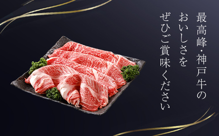 神戸牛 すき焼き 赤身 & 霜降り 特選セット 500g AS17C14