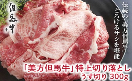 【美方但馬牛】特上切り落し300g(すき焼・炒め・煮込み用)