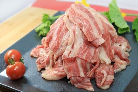 B-82 「但馬牛のほくぶ」おかあさん但馬牛 バラ切落し500g