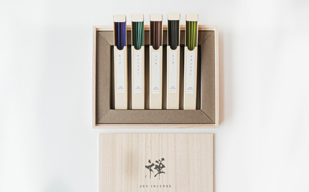 心地（Kokochi）【セージ・ティーツリー・ツバキ・ヒノキ・イランイラン】　[線香 お供え お香 人気 インセンス アロマ 墓参り 仏具]