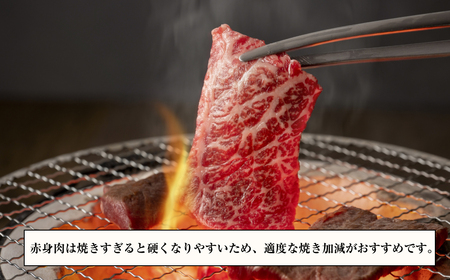 淡路牛 赤身焼肉セット 1kg（500g×2P) 【3D急速冷凍】