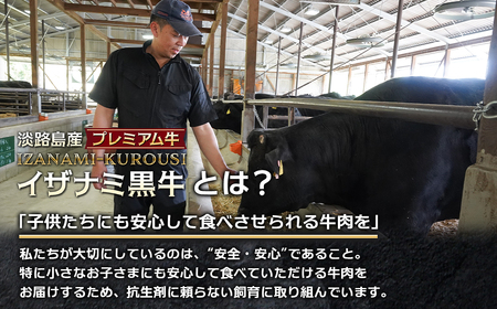 淡路島産プレミアム牛 イザナミ黒牛ホルモンミックス 1kg(500g×2パック)