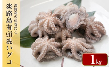 ao05013 淡路島 有頭洗いダコ (小) 1kg