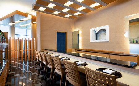 グランドニッコー淡路　日本料理”あわみ”寿司カウンター海コース（1組1名様）