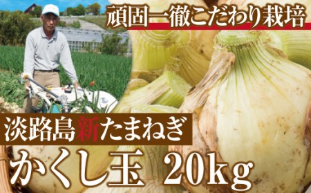 ai01017 【新たまねぎ】今井ファームの淡路島たまねぎかくし玉20kg