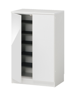 AZ6　国産シューズボックス（ロータイプ①）※開梱設置　【 シューズボックス 靴箱 オーダー サイズオーダー セミオーダー 国産 日本製 家具 収納家具 完成品 】