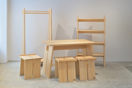 BI1　RYOUSEN_ HAGA TOWN　Furniture Stool【スツール】　【 椅子 いす チェア スツール 天然木 手作り シンプル 家具 】