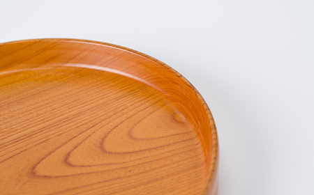 AW12 ケヤキの丸盆（28ｃｍ） 【 けやき 天然木 木製 木目 シンプル お盆 盆 トレイ 】