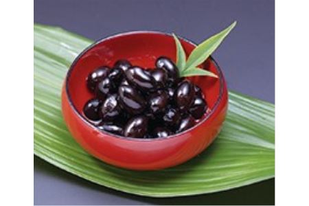 J6 丹波黒大豆煮豆「まめ自慢」4パック