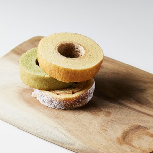 玄米バームミニアソート ８個入り [お菓子 スイーツ 焼き菓子 バウムクーヘン  詰め合わせ セット] おやつ ミニサイズ ３種類セット 