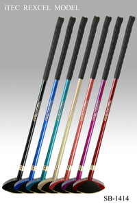 グラウンド・ゴルフクラブ SB-1414 ランニングソールクラブ 80cm 右打用 iTEC REXCEL MODEL  [ グラウンドゴルフ クラブ ] グリーン
