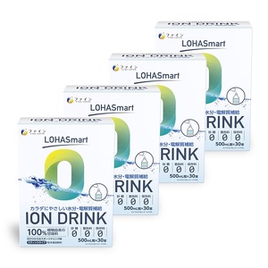 G-130　LOHASmartイオンドリンク30包×4個セット