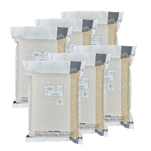 S-10 【有機JAS認証】農薬不使用ミルキークイーン 玄米 真空パック 2.5㎏×6袋(計15㎏)