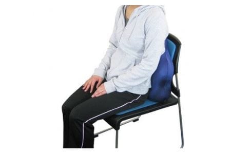 H-21 【腰用クッション】CuCuスタンダード(エンジ)