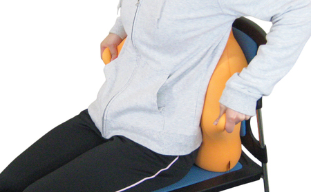 H-21【腰用クッション】CuCuスタンダード(藍) 