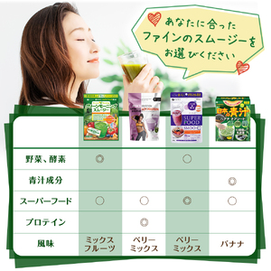 G-61　[ファイン]グリーンモーニングスムージー ２個セット