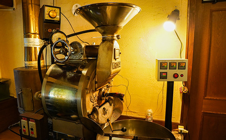 H-166【焙煎したてを直送】香り豊かな『壱枚乃絵ブレンド(中挽き)』200g×4袋