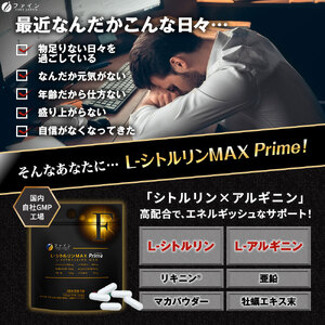 J-64　[ファイン]L-シトルリンMaxPrime　２個セット