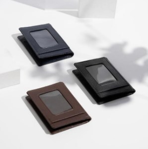 H-192　サフィアーノパスケース　ネイビー