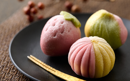 天然着色料の練り切りセット【配送不可地域:離島】【1501478】