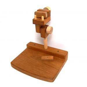 エディ工房　刺繍丸枠スタンド(オークC)【丸ハンドル＆グリップ2種付属】※丸枠は付属しません【1604653】