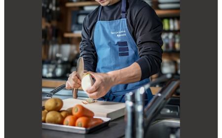 ふるさと納税 泉佐野市 シワになりにくいダマスク柄エプロン(GR)030D118 お礼の品をさがす | 泉佐野市ふるさと納税特設サイト「さのちょく」