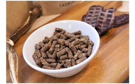 ドライフード（300ｇ）＆おやつセット（鹿肉ジャーキー（70ｇ）・ビスコッティ（トマト)[317]　ドッグフード　無添加　鹿肉