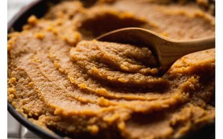 木桶仕込み、自然栽培味噌「結」と国産有機味噌2個詰め合わせ[533] 無添加 生みそ 生味噌 天然醸造 長期熟成 オーガニック 有機味噌 国産 有機JAS