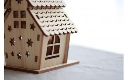 あかりの灯るクリスマスのおうち（おうちでつくるキット）[946]