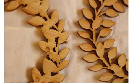 ひのきの香りクリスマスリース（おうちでつくるキット）[947]