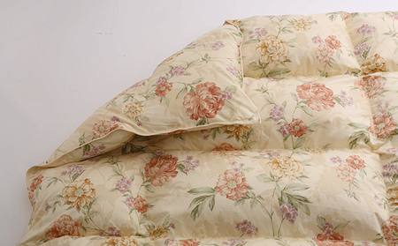 チケット 仕立て直し 羽毛ふとん ダブルサイズ 寝具 掛け布団 クリーニング 掛ふとん 布団クリーニング 羽毛 ふとん 宅配 ダブル ダブル布団 イナミのふとんサービス 兵庫 兵庫県 稲美町 ピンク花柄