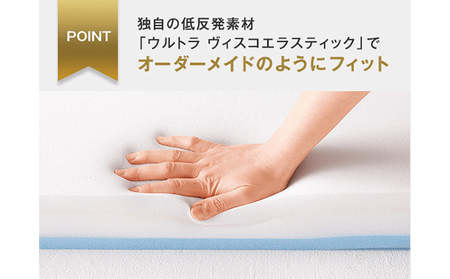 トゥルースリーパー プレミアベットマットレス クイーン 寝具 低反発 高反発