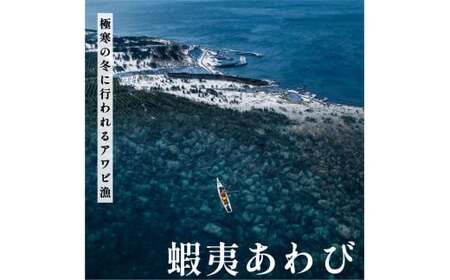 利尻島産 天然蝦夷あわび500g（冷凍）｜魚介類 刺身 北海道 [1060004]