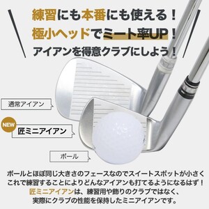 匠ミニアイアン「極小ミニヘッド」東邦ゴルフ 035BF01N.