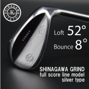 Grind by S-TAKUYA フルスコアラインウェッジ Silver 52度　077BC03N.／ウェッジ ゴルフ ゴルフクラブ 光栄ゴルフ
