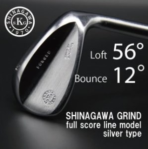 Grind by S-TAKUYA フルスコアラインウェッジ Silver 56度　077BC04N.／ウェッジ ゴルフ ゴルフクラブ 光栄ゴルフ