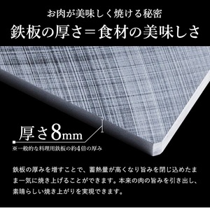 MILL,pan TYPE-Rg （研磨タイプ）極厚鉄板８mm　028FS01N.／BBQ バーベキュー アウトドア 鉄板 プレート グリルパン グリルプレート 鉄フライパン 熱の通りが均一 ステーキ キッチン用品 調理器具 キャンプ 用品