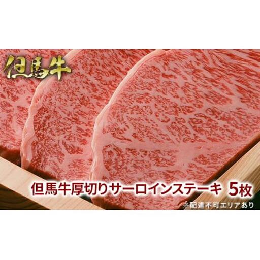但馬牛 厚切り サーロイン ステーキ 300g×5枚 計1.5kg 牛肉 国産牛 和牛 BBQ バーベキュー アウトドア お祝い