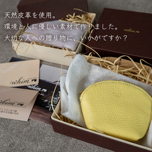 ふるさと納税 財布 兵庫県 福崎町 WH-20 本革 ラウンドミニポーチ スカイブルー スカイブルー 本革 ラウンドミニポーチ 日本製 レザー 革製品 小物 収納 Liete