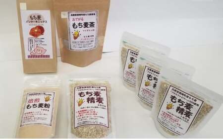 もち麦 てんこもりセット(小) もちむぎ もち麦茶 パンケーキミックス もち麦粉