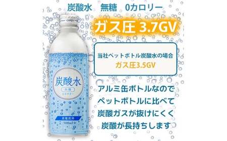【最速10日以内発送】 炭酸水 缶 500ml×24本 ボトル缶 