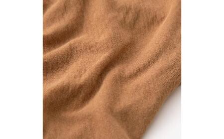 大人の女性のための肌着ブランド「HAKURO」コットン・ガーゼ 8分丈 ブラウン / 綿 レディース 高級肌着 インナー ガーゼ（M/L/LL） Mサイズ