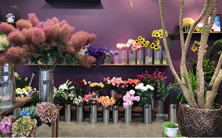 おまかせ フラワーアレンジメント ミニ(イエロー×オレンジ) 母の日 父の日 ギフト お祝い