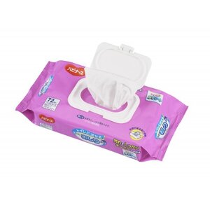 ハビナース トイレに流せるパッとおしりふき 72枚入×20個【1551197】